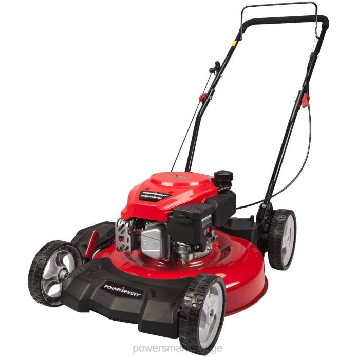PowerSmart 21" 144cc gasgräsklippare svart db8621crx DD6V33 gräsklippare