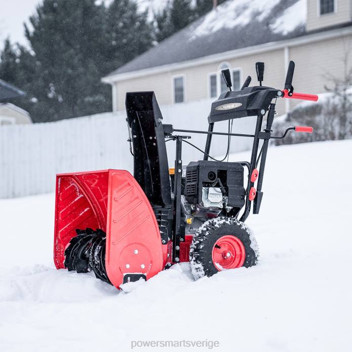 PowerSmart 24\" 212cc tvåstegs gassnöslunga med elstart db7109a DD6V1 snöslungor
