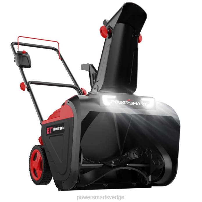 PowerSmart 40v 21" enstegs sladdlös snöslunga hb2421 (endast verktyg) DD6V17 snöslungor