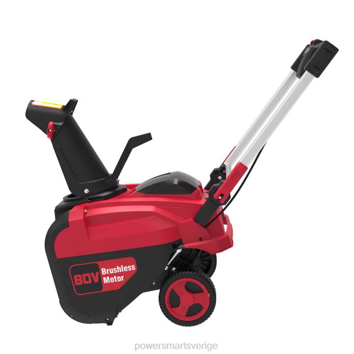 PowerSmart 80v 21\" enstegs sladdlös snöslunga db2801rb DD6V13 snöslungor