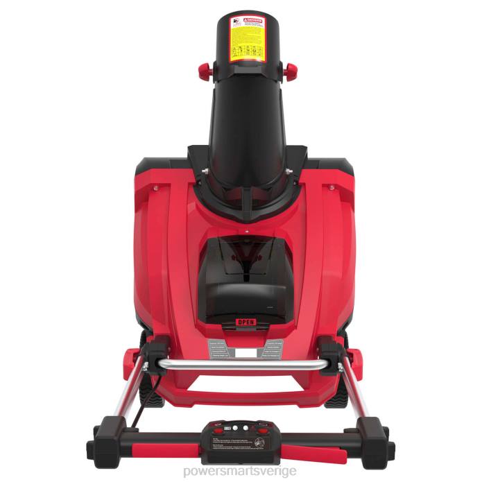 PowerSmart 80v 21\" enstegs sladdlös snöslunga med 2 batterier db2801rb+db2108 DD6V16 snöslungor