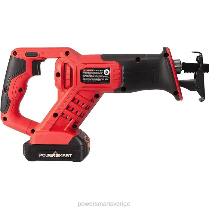 PowerSmart sladdlös kolvsåg med 20v 2.0ah batteri och laddare för trä, metall pvc kapning ps76415a DD6V66 verktyg