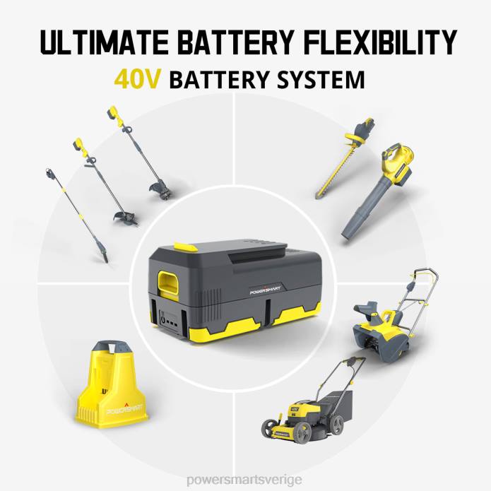 PowerSmart 40v 1100 psi 1gpm sladdlös högtryckstvätt med 5 munstycken, 4,0 ah batteri och laddare db2701 DD6V47 verktyg
