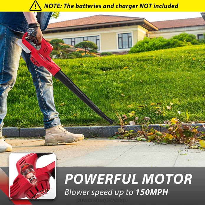 PowerSmart 20V sladdlöst lövblåsverktyg endast ps76102 DD6V61 verktyg