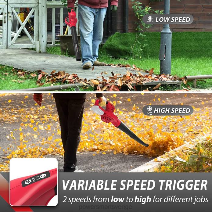 PowerSmart 20V sladdlöst lövblåsverktyg endast ps76102 DD6V61 verktyg