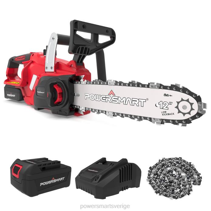 PowerSmart 20v 12" batterimotorsåg med 1,5ah batteri & laddare ps76122a DD6V50 verktyg