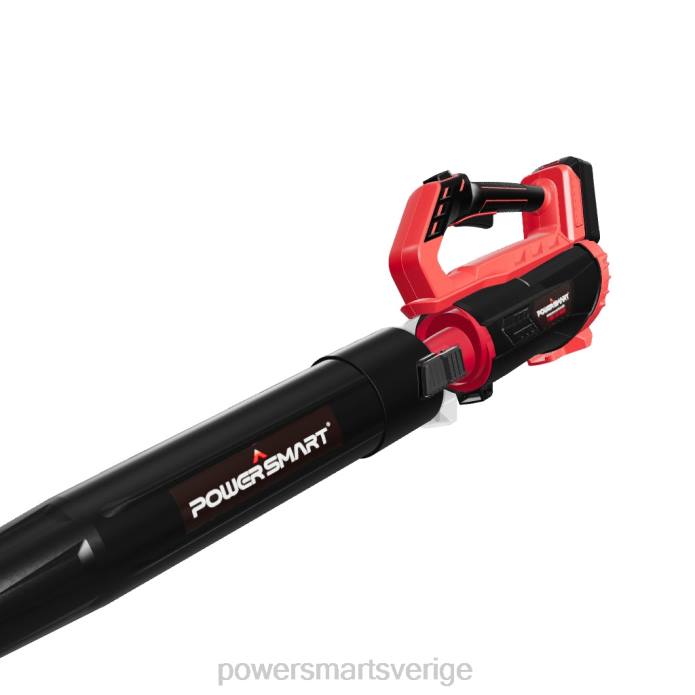 PowerSmart 20v 350 cfm sladdlös lövblås med två batterier och laddare ps76154a DD6V53 verktyg