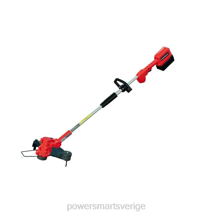 PowerSmart 40v 13\" sladdlös strängtrimmer röd med batteri och laddare db2603rb DD6V54 verktyg