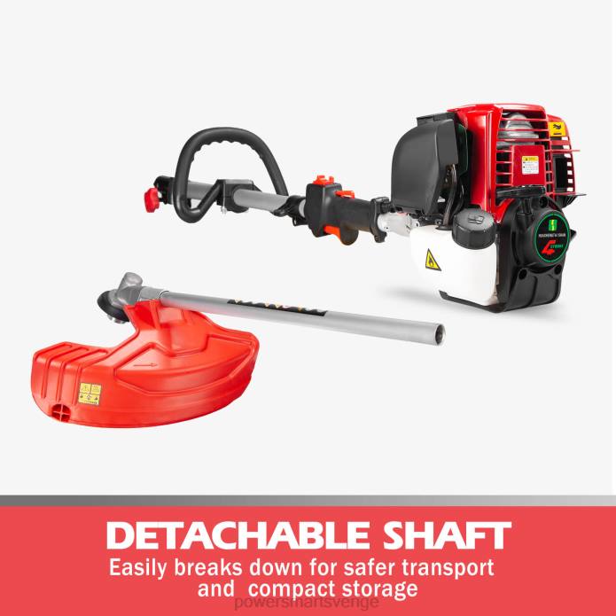 PowerSmart gassträngtrimmer och kantskärare 37,7cc med 16\" skärbana ps4531 DD6V46 verktyg